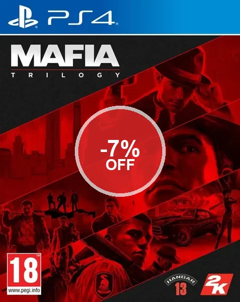Trilogie Mafia 2K - PlayStation 4 (7% de réduction)