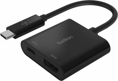 Belkin 60W PD USB-C to HDMI Adapter (Black) - 67% Off