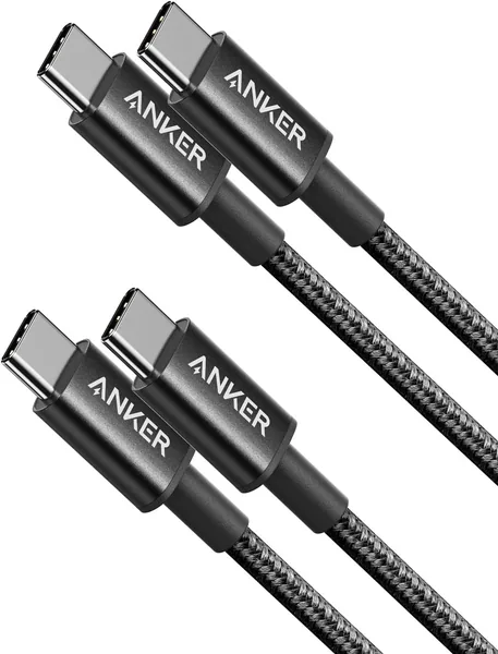 Anker High-Durability Nylon USB-C & USB-C 2.0 Cable PD Compatible/60W
