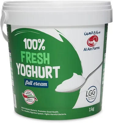 Al Ain Farms Fresh Full Cream Yoghurt 1kg