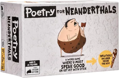 Exploding Kittens Poetry for Neanderthals Card Game