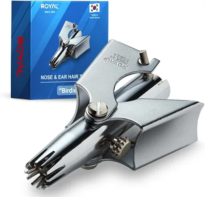 ROYAL Men's Nose Hair Trimmer, Manual & Battery-Free