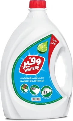 وافر بلس ليمون أخضر 4 لتر