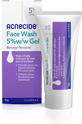 Acnecide Benzoyl Peroxide Face Wash Best Deal