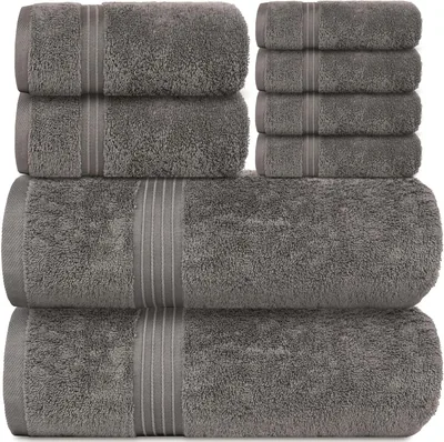 Bliss Casa 8-Piece Towel Set - Best Deal