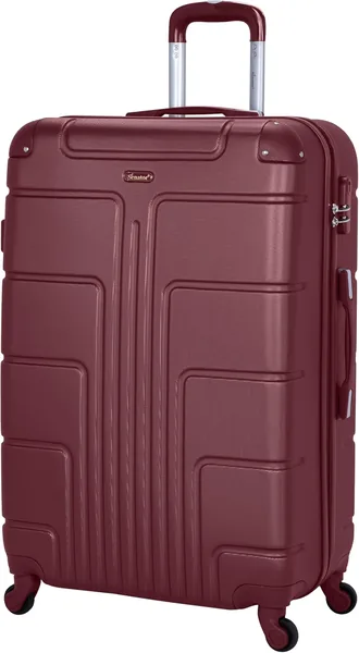 Senator Lightweight Checked Bag - Durable Hard Shell Luggage 28in Suit Case for Travel A1012 | ABS