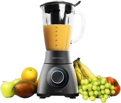 Blender Cecotec Power Black Titanium 2500MAX PerfectMix. 2500W, Blade con Coating de Titanio Negro, 1.8L, Filtro. Mejor Oferta