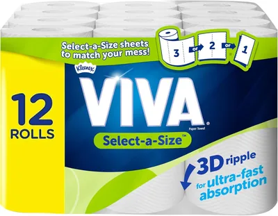 VIVA Select-A-Size Paper Towels 74% Off