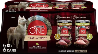 Purina ONE True Instinct Wet Dog Food - 6 Pack