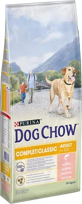 Chow de chien | Aliment complet | Chien adulte | Nourriture sèche au saumon | 14 kg | Saveur de saumon pour la masse musculaire - Oméga-3