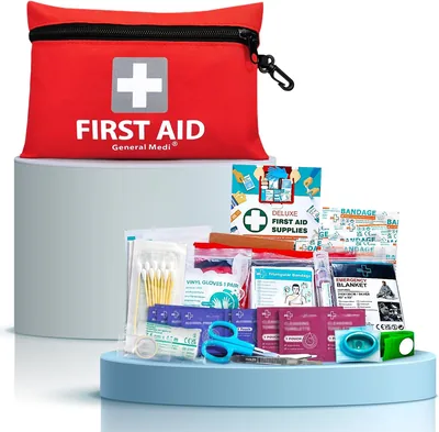 Trousse de premiers soins General Medi 92 éléments - 60% de réduction