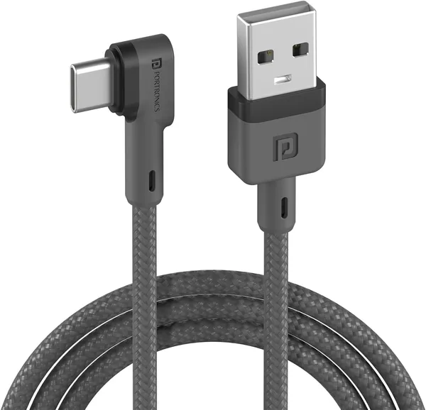Portronics Konnect L POR-1081 1.2M Type-C Cable Fast Charging Sync