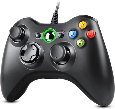 Zexrow Xbox 360 Gamepad, Controller USB Cablato con Progettazione Ergonomica per Xbox 360 e PC Windows 7/8/10 - 5% di Sconto