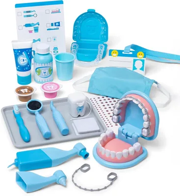 Melissa & Doug Tandarts Speelset - 25-delig - Met trillende gereedschappen (17% Korting)