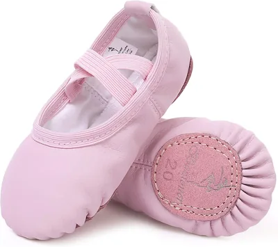 Bezioner Meisjes Balletten, Dansschoenen Leer Balletten voor Kinderen Split Sole