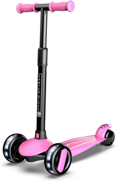 Sawyer Bikes Adjustable Scooter LED Wheels