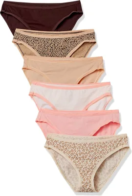 Essentials Women's Cotton Bikini Brief Underwear
