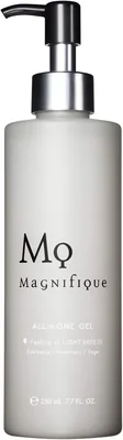 Kose Magnifique 全能ジェル スキンケア ローション クリーム ポンプ 保湿剤、230mL