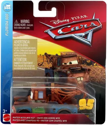 Disney Pixar Cars Mater Toy Car with 95 Hat - Best Deal