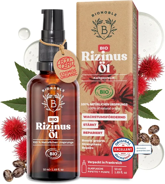 Bionoble Organic Castor Oil, 50 ml