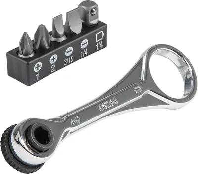 Klein Tools 65200 5-Piece Mini Ratchet Set
