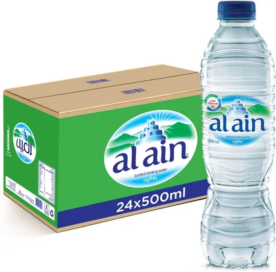 Al Ain Mineral Water, 500ml Pack of 24, Low Sodium, Best Deal