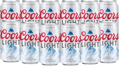 Heineken, Cerveza Coors Light 24 Latas De 355Ml: Mejor Precio