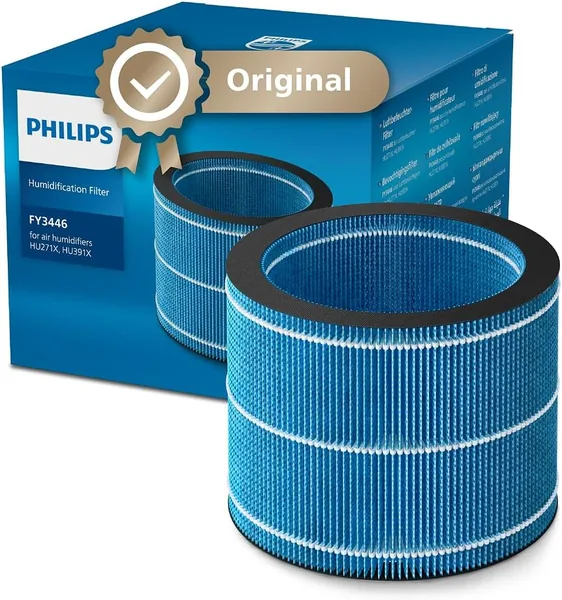 Philips Original NanoCloud Humidifier Filter 2000 & 3000 Series HU2716, HU2718, HU3916, HU3918, 6 Månads Liv (FY3446/30) - Best Price