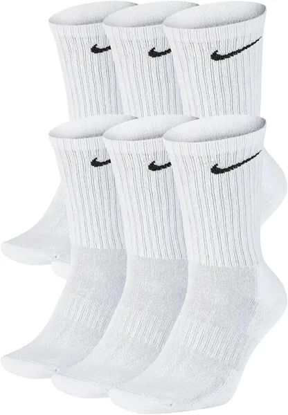 Nike Men's Everyday Cushioned Crew Training Socks (6 Pairs)
