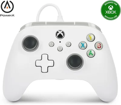 PowerA Wired Gaming Controller for Xbox - White (Best Deal)
