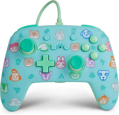 Controlador PowerA Mejorado Alámbrico para Nintendo Switch - Animal Crossing - Edición Estándar (42% Off)