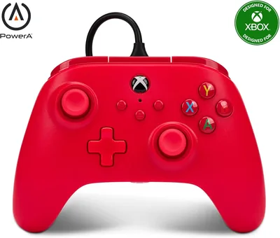 PowerA Wired Gaming कंट्रोलर 40% Off: Xbox Series X/S, Xbox One, PC के लिए, रेड (ऑफिशियल लाइसेंस्ड)