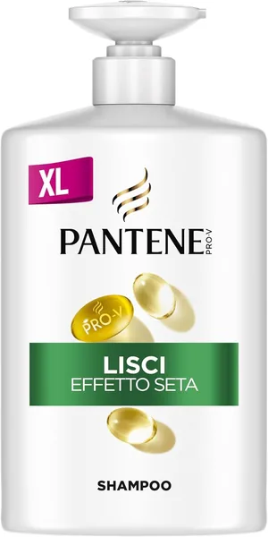 Pantene Pro-V Silky Smooth Shampoo per Capelli Secchi e Frizzanti con Pro-V e Nutri-Plex 1000ml - Miglior Affare