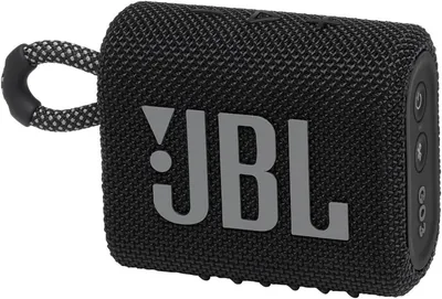Go 3 Portable Waterproof Bluetooth Speaker - Black