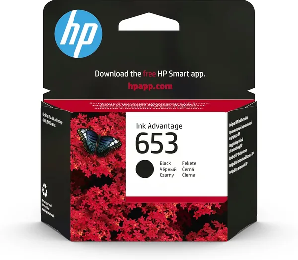 HP HP 653 Black Original Ink Advantage Cartridge