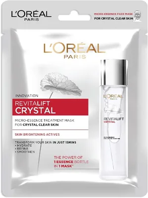 L’Oreal Paris Revitalift Crystal Micro Essence Mask, Face Serum, Best Deal