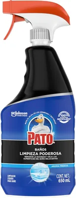 Pato Antihongos, Limpiador de Baño con Cloro, Desinfectante, 650 ml