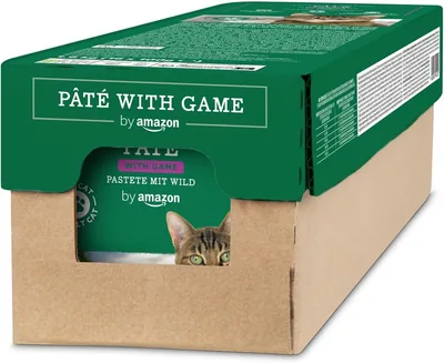 by Wet Cat Food Pate with Game 16 Pack