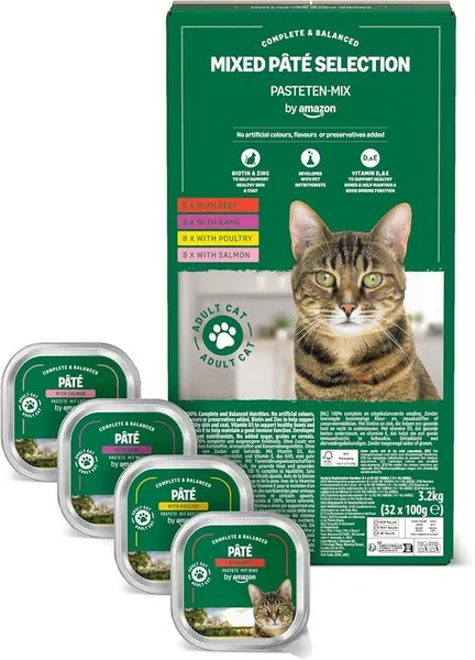 Lifelong Raw Cat Food Mixed Pat Pack of 32 x 100 g