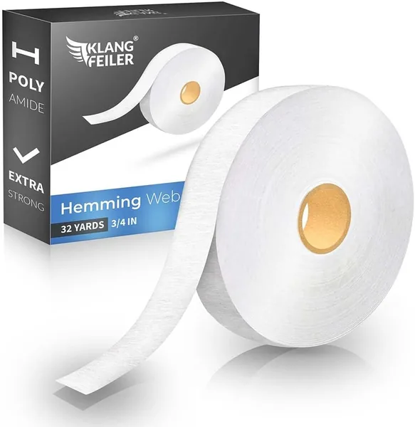 Klangfeiler 30 m 20 mm Adhesive Tape for Curtains Trousers Jeans