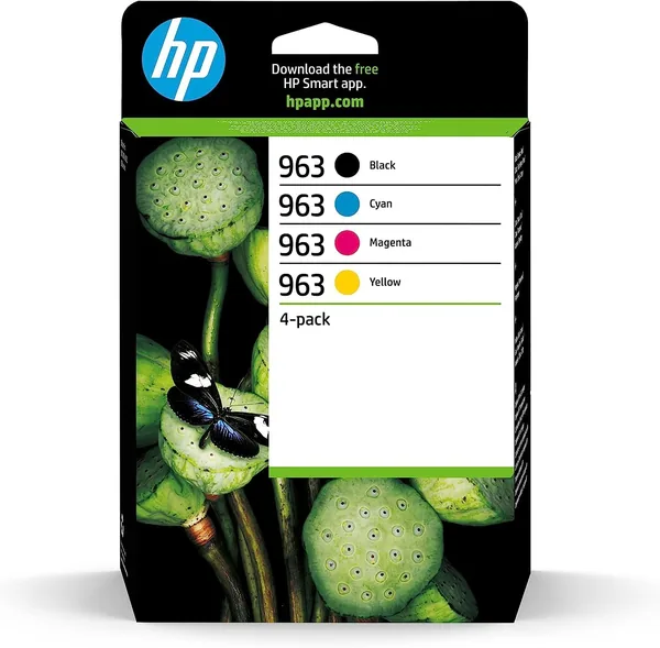Ink Cartridge Pack de 4 Original HP 6ZC70AE Noir jaune cyan magenta
