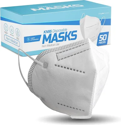 Lyka Distribution KN95 Face Masks 50 Pack