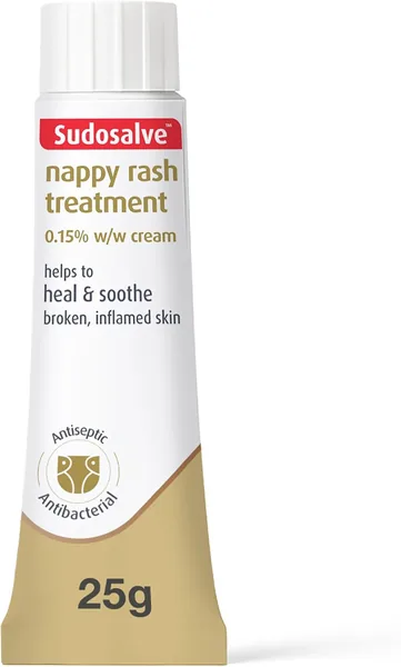 Sudocrem  Sudosalve Nappy Rash Cream for Inflamed and Broken Skin, 25g (Pack of 1)