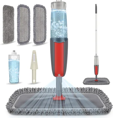 MEXERRIS Sprätmop med Språt för Väsklig Hemröring - 27% Off