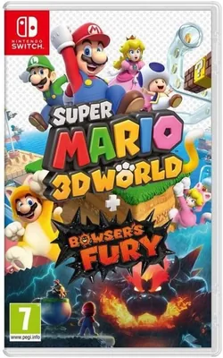Nintendo Super Mario 3D World + Bowser Fury [Jeu vidéo] Switch - Meilleures affaires