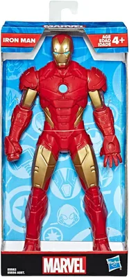 Homem de Ferro Action Figure - Brinquedo Herói 24cm Articulado - A partir de 4 Anos | Melhor Preço