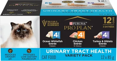 Pro Plan Wet Cat Food Urinary Tract Health Variety Pack (12 x 85g)