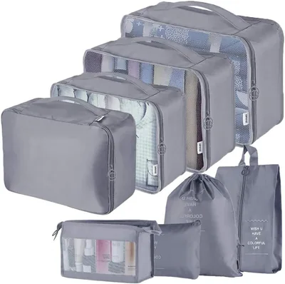 Toifucos Packing Cubes 8pcs Set 38% Off
