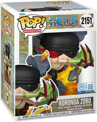 Funko Pop! Premium: One Piece - Roronoa Zoro - Re dell'Inferno - Esclusiva Amazon - Figura di Vinile Collezionabile - Idea Regalo - Offerta
