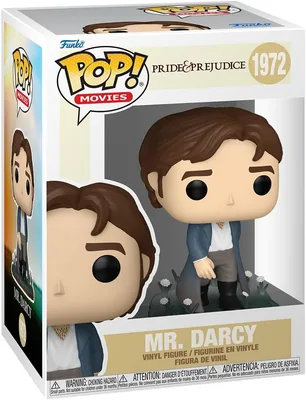Funko Pop! Cine: Orgullo y Prejuicio - Sr. Darcy - Figura de Vinilo Coleccionable - Idea de Regalo - Mercancía Oficial - Juguetes para Niños